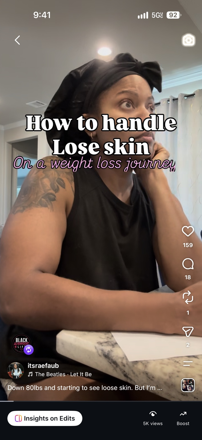 Loose skin conversation Reel